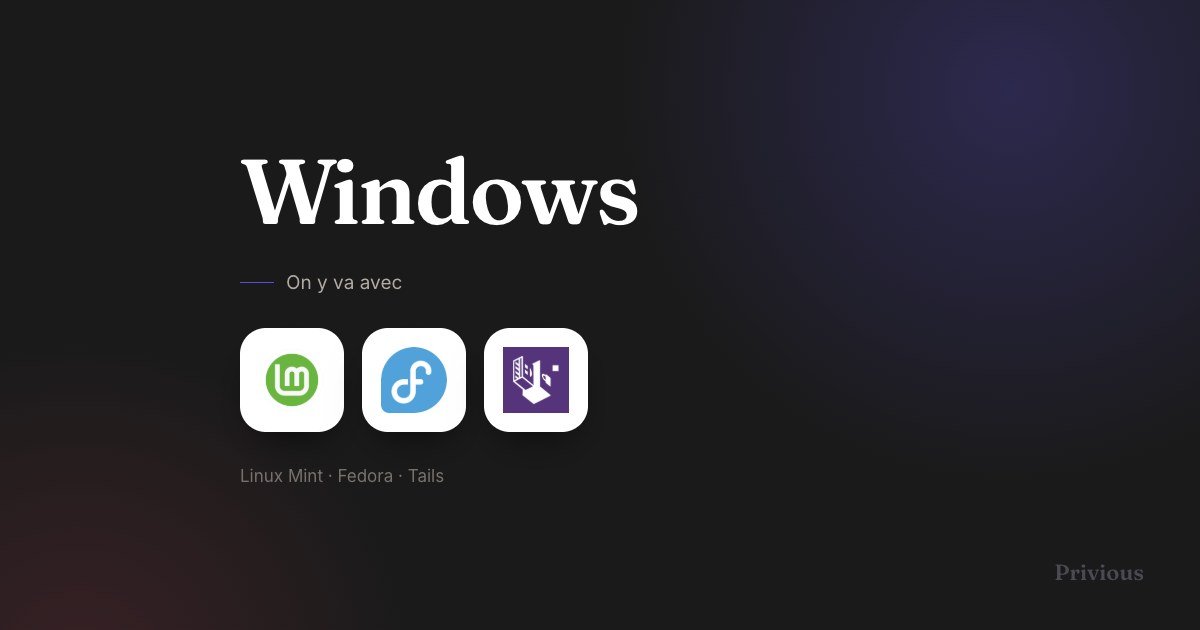 Remplacer Windows : Linux pour débuter (et au-delà) sans télémétrie Microsoft