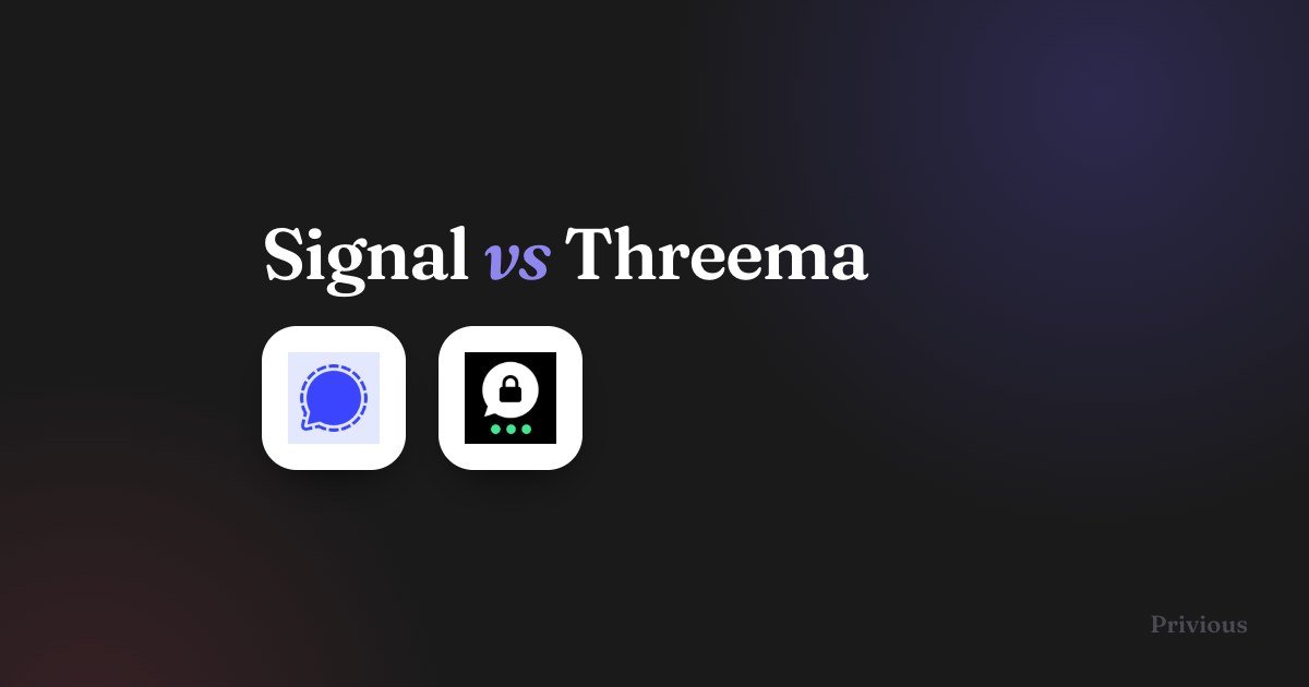 Signal vs Threema : messagerie privée, le match